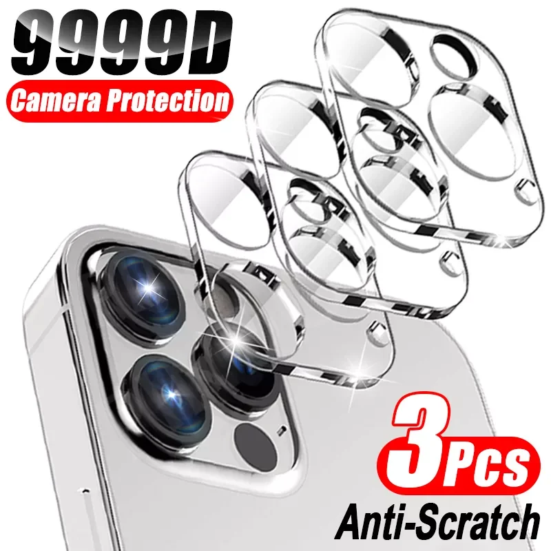 3 бр. Пълно покритие на Обектива на камерата Стъкло За iPhone 13 12 Pro Max Мини Защитно Фолио За Екран За iPhone 11 Pro XS Max XR Защитно Фолио За Камерата